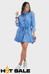 Vestido Women Tommy Hilfiger Denim Vestido
